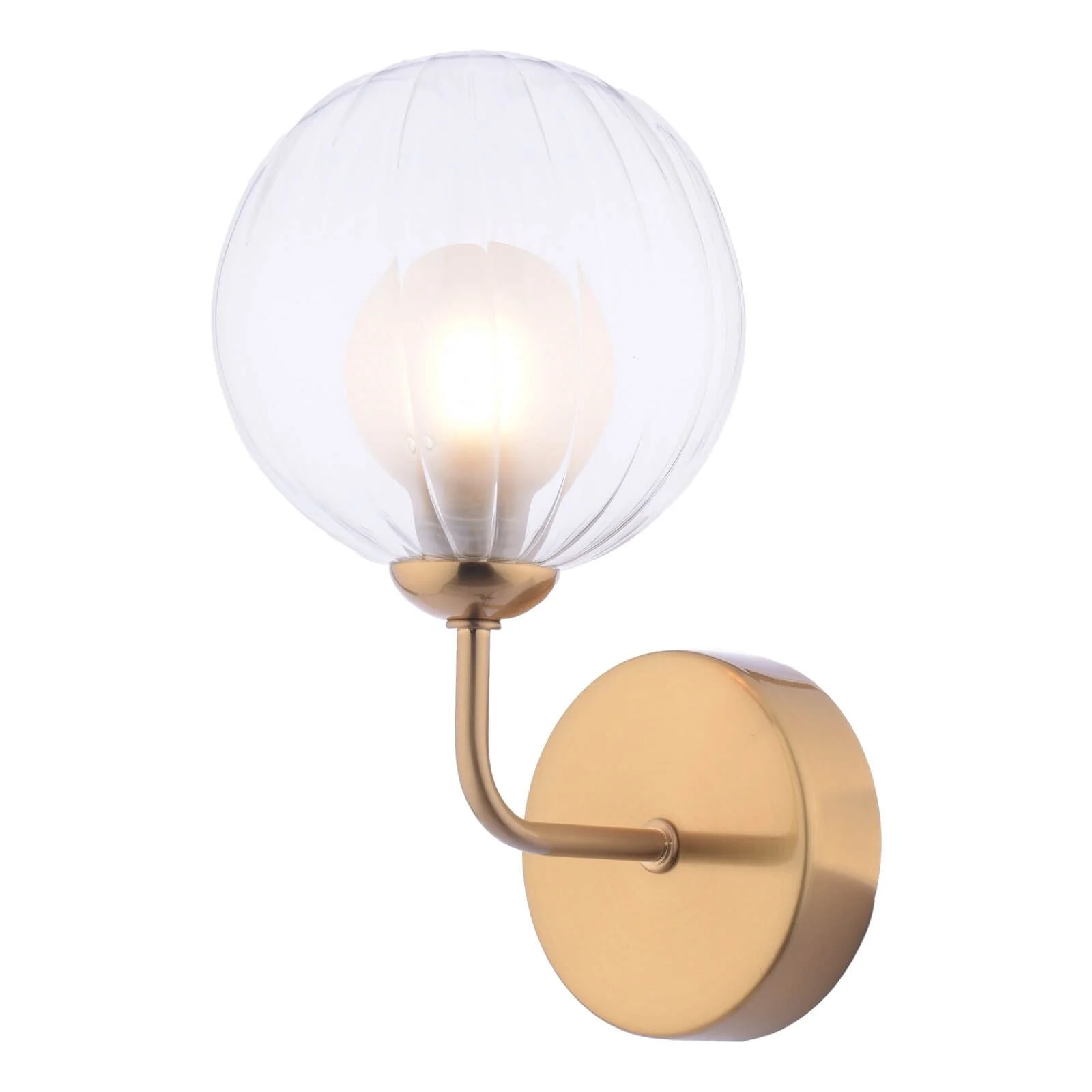 Feya Wall Light Antique Bronze/Polished Chrome/Matt Black - Finish
