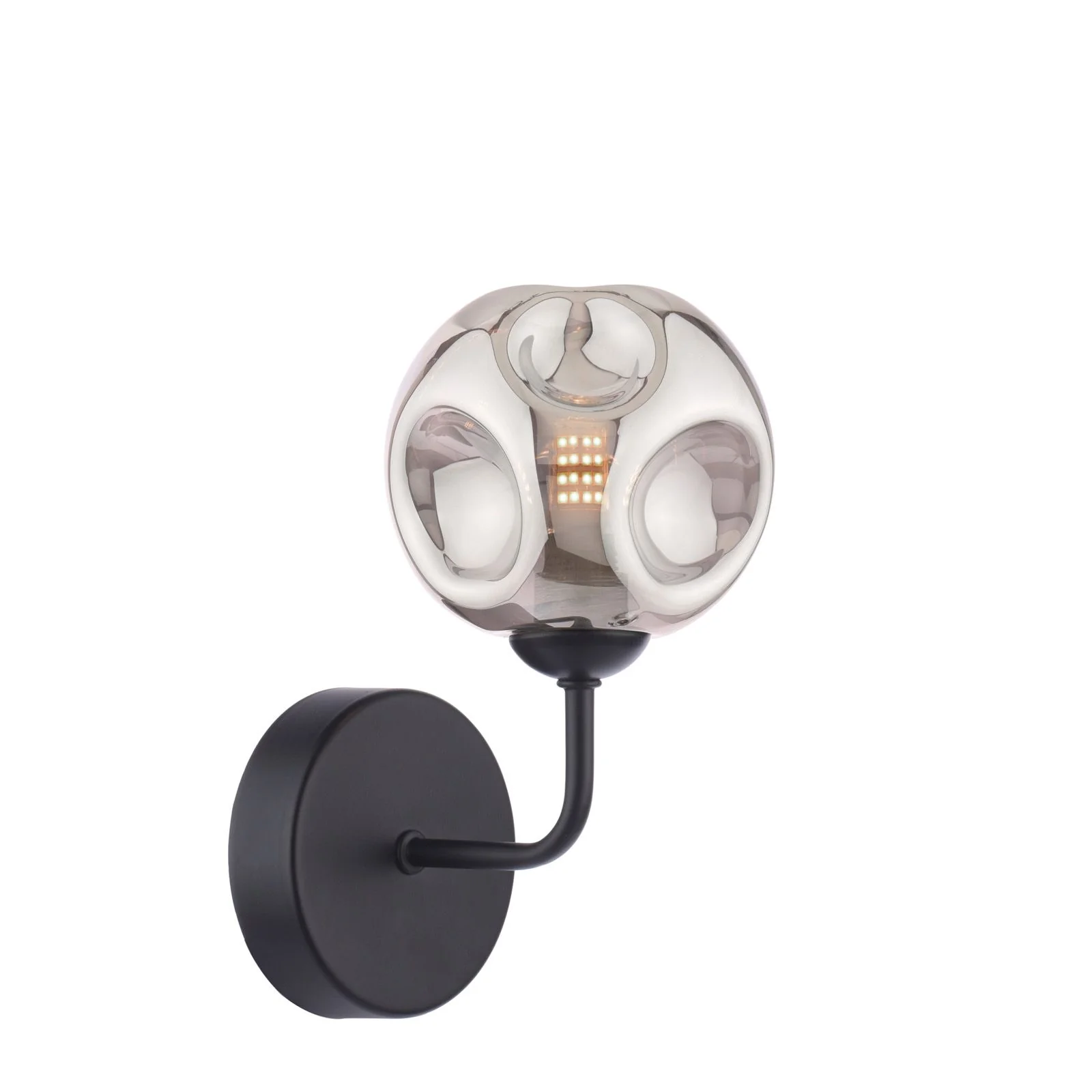 Feya Wall Light Antique Bronze/Polished Chrome/Matt Black - Finish - Image 11