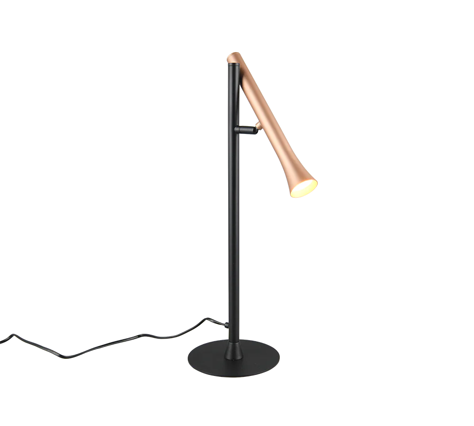 Fiato LED Task/Reading Table Lamp - Coffee