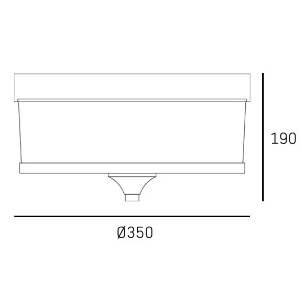 Fleetwood 3Lt Flush Fitting - Silver/Brass - Image 3