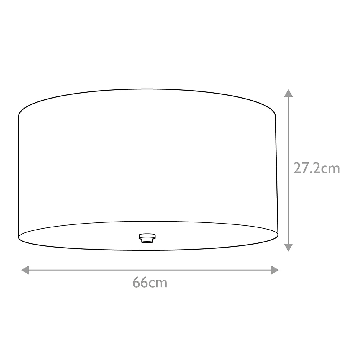 Fletcher Flush - In Various Sizes & Finishes Ivory Shade - Image 11