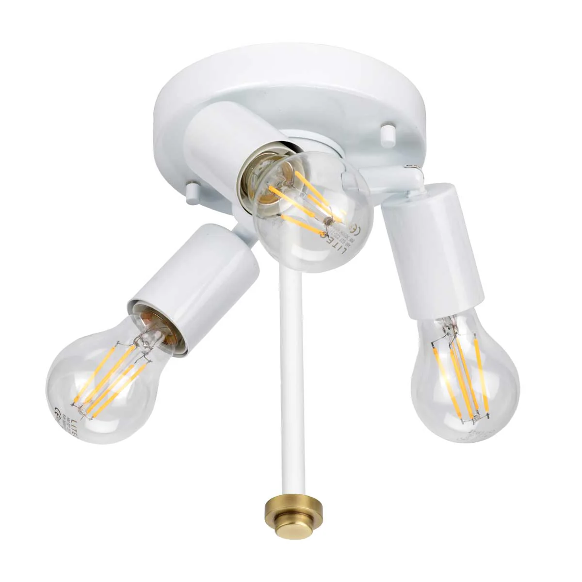 Fletcher Flush - In Various Sizes & Finishes Ivory Shade - Image 13