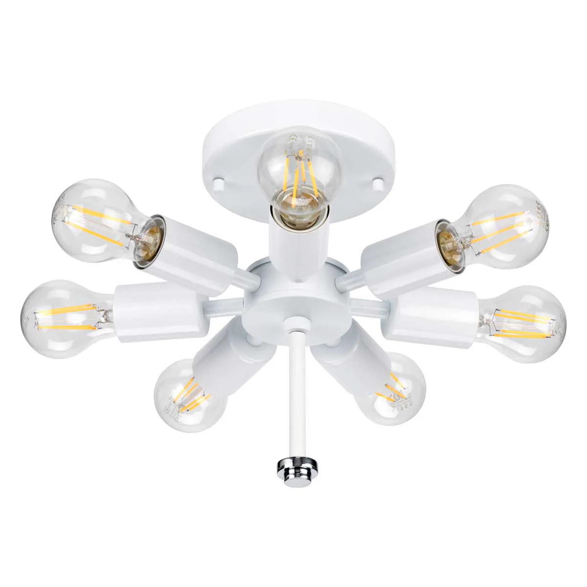 Fletcher Flush - In Various Sizes & Finishes Ivory Shade - Image 59