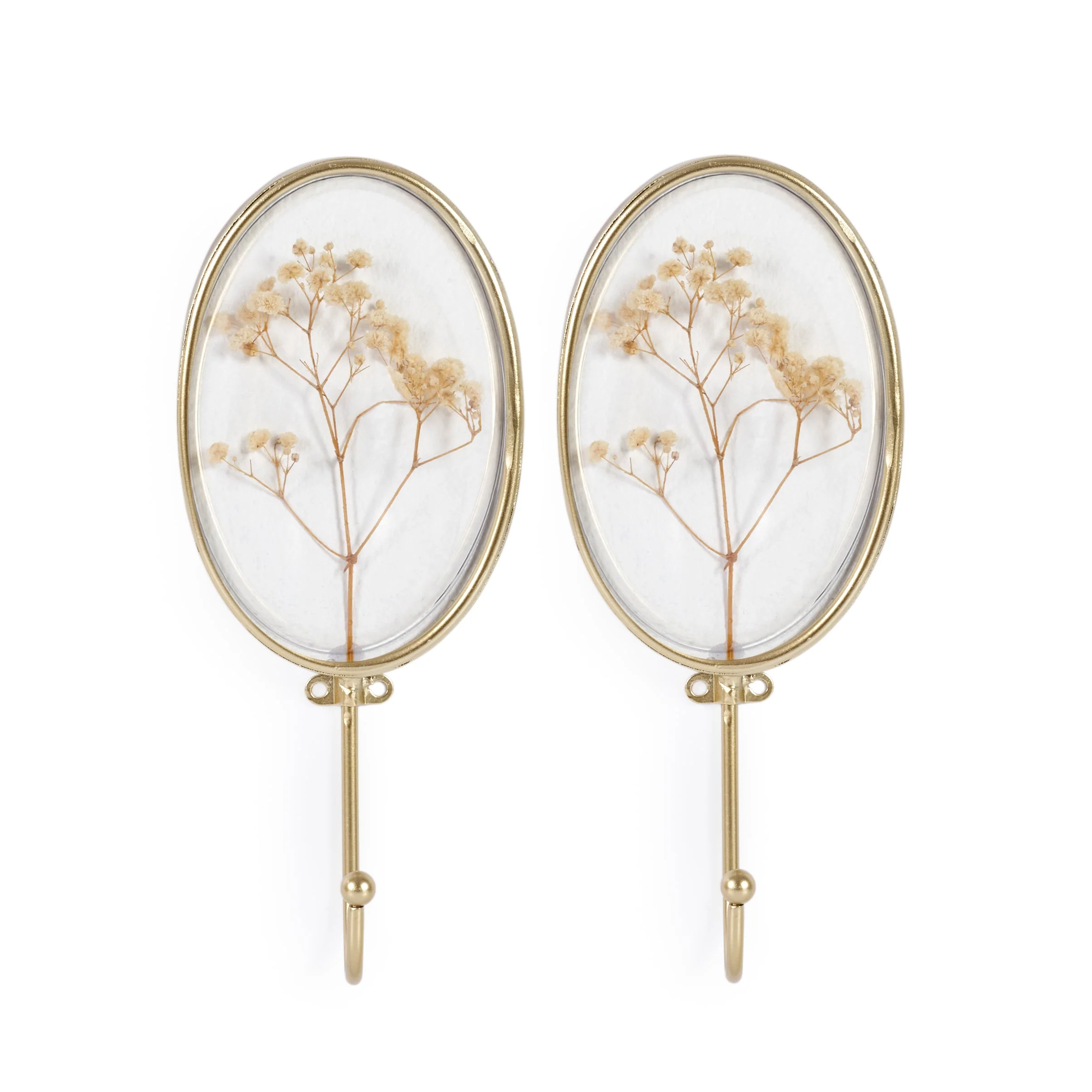 Floral Butterfly Wall Hanging Set of 2