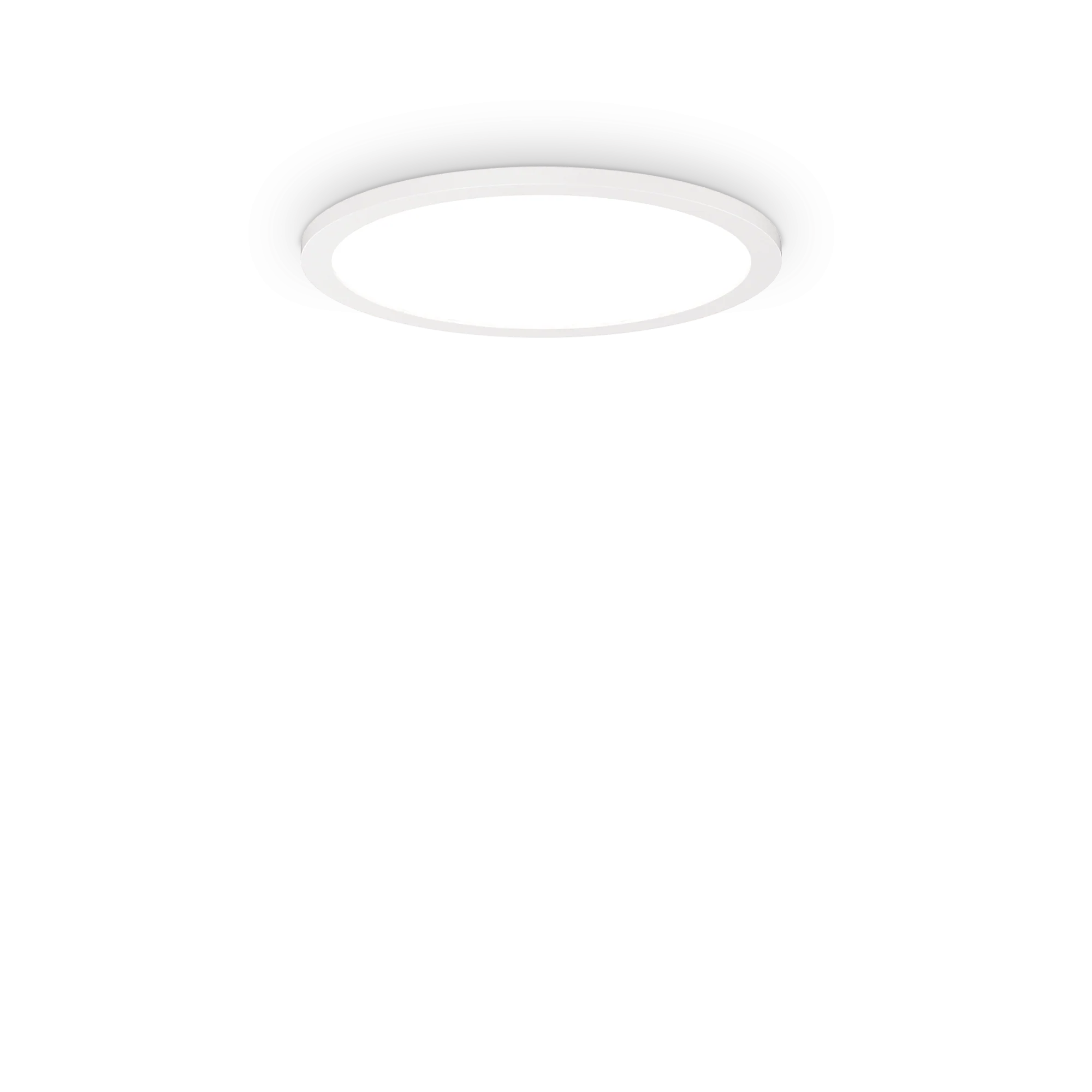 Fly Slim LED Flush Fitting 2700K - Black/White