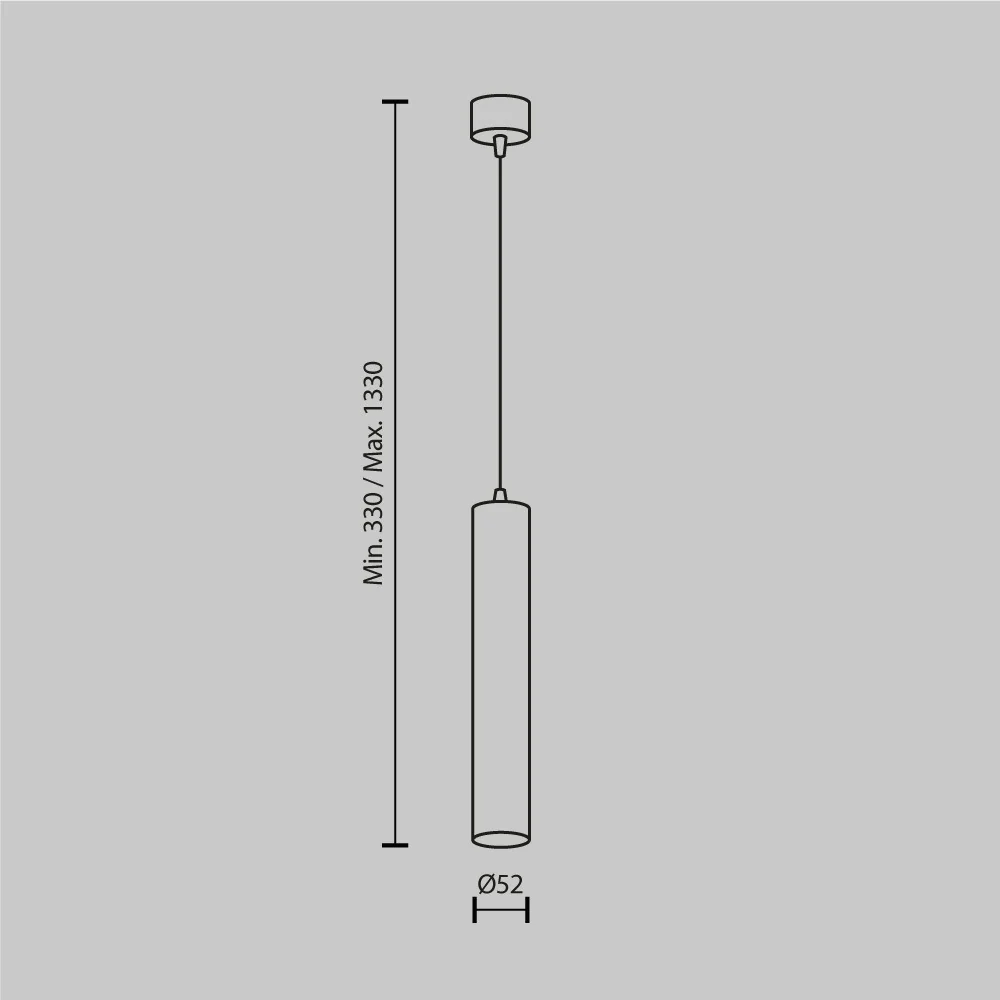 Focus LED 3000K/4000K  Pendant Light- Black/ White Finishes - Image 11