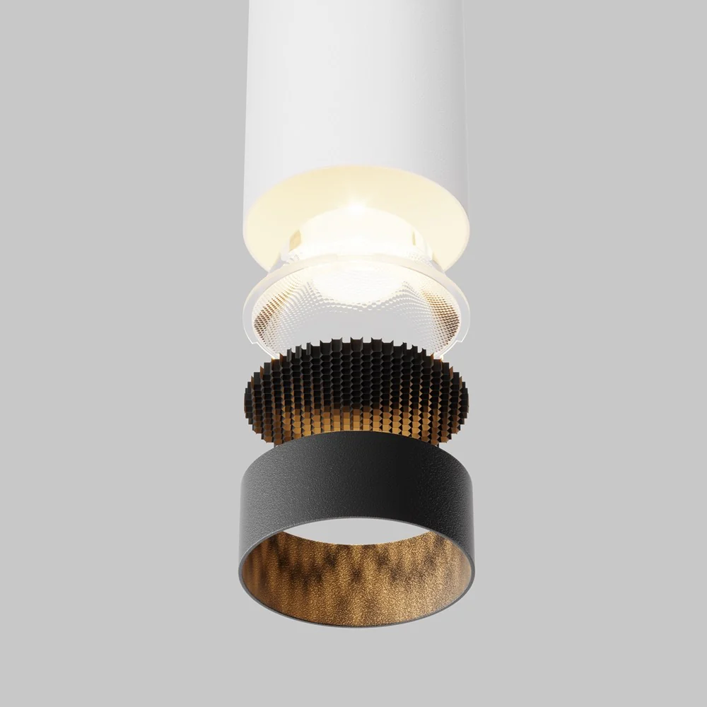 Focus LED 3000K/4000K  Pendant Light- Black/ White Finishes - Image 6