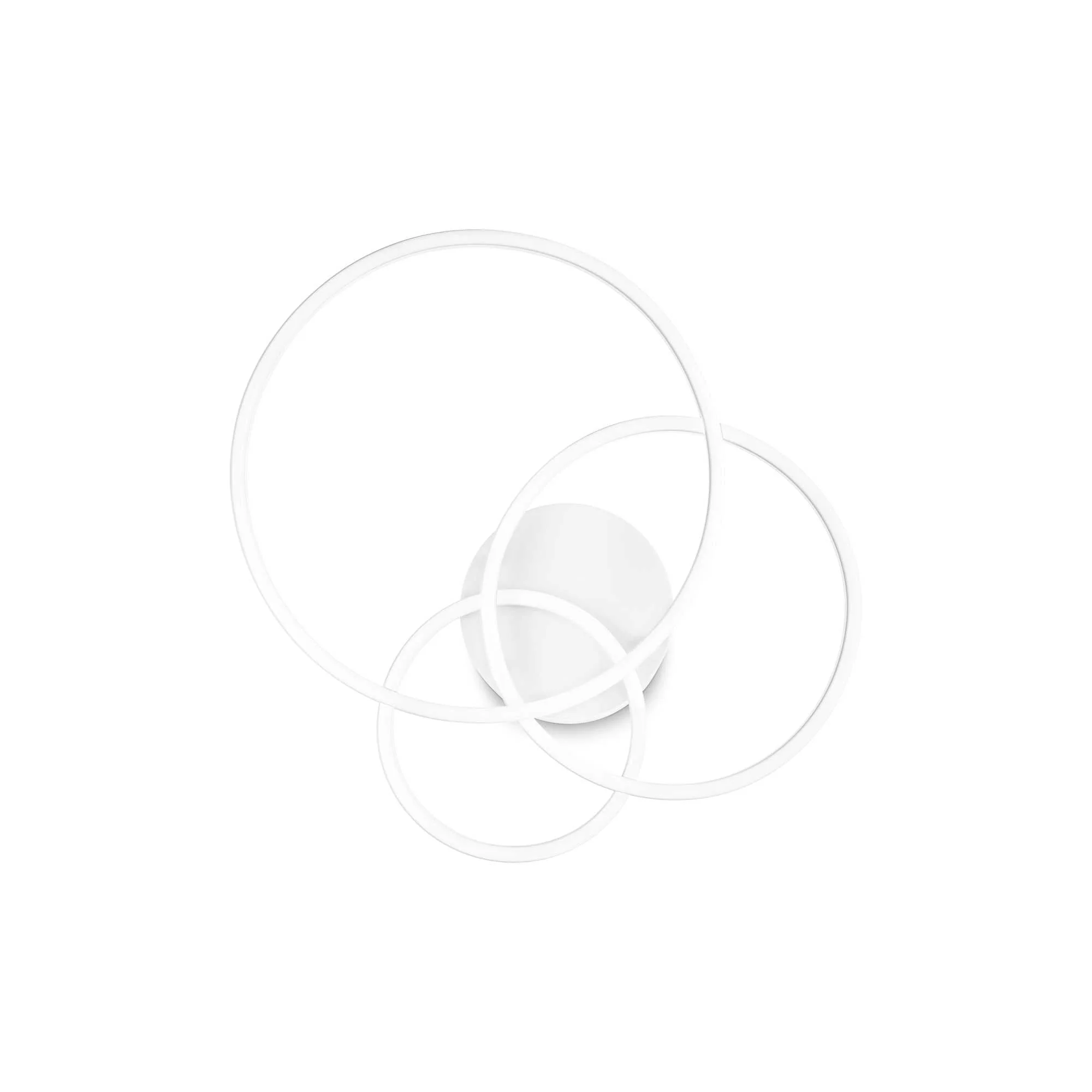 Frame Round/Square/Rectangle - White/Black Finish