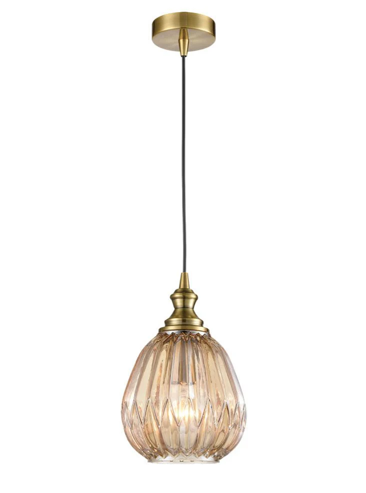 Dante Small/Medium Pendant Ceiling Light - Bronze/Satin Nickel Finish - Image 2