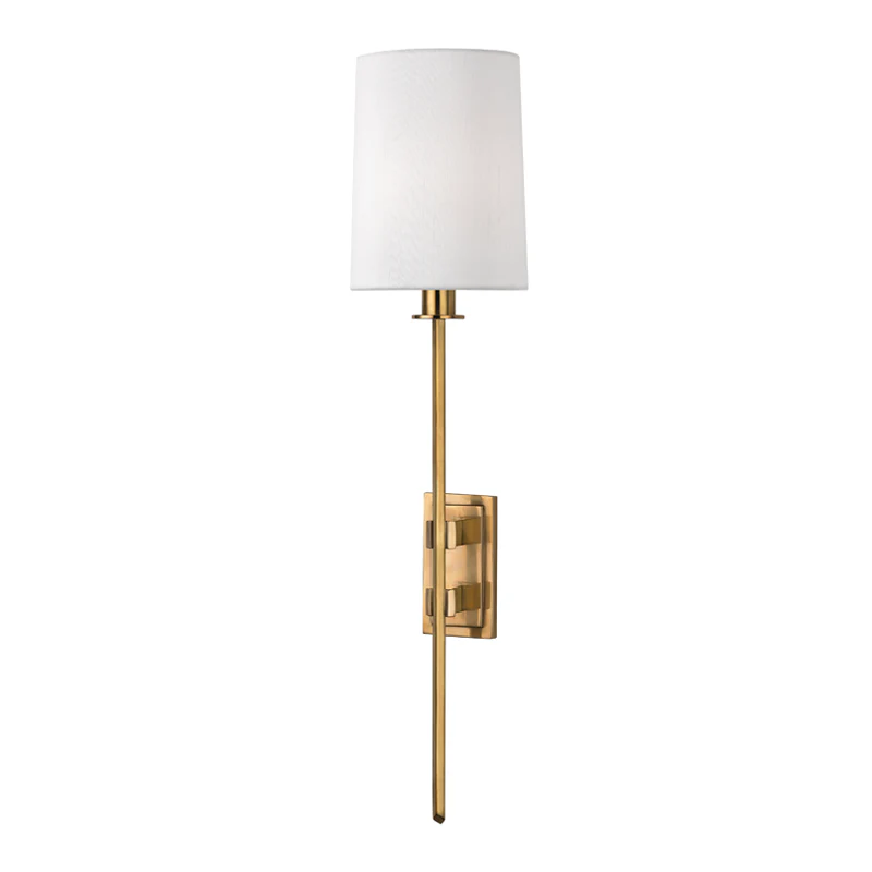 Fredonia 1Lt Wall Sconce - Brass/Nickel