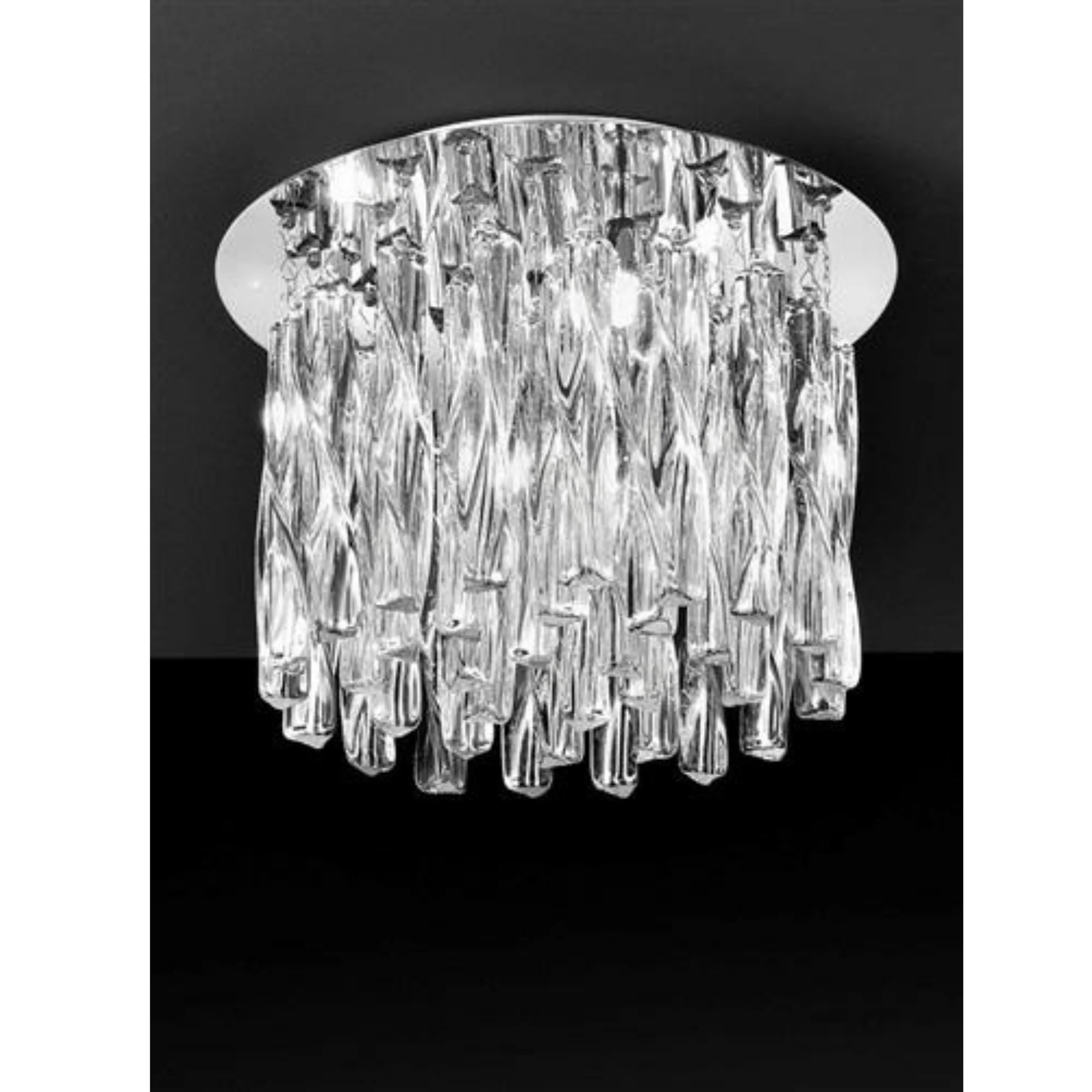 Frozen 4/8/12Lt Crystal Flush Light