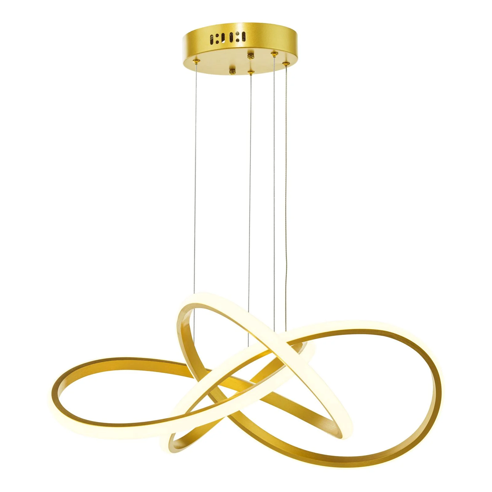 Fusion LED Ceiling Light - Satin Gold