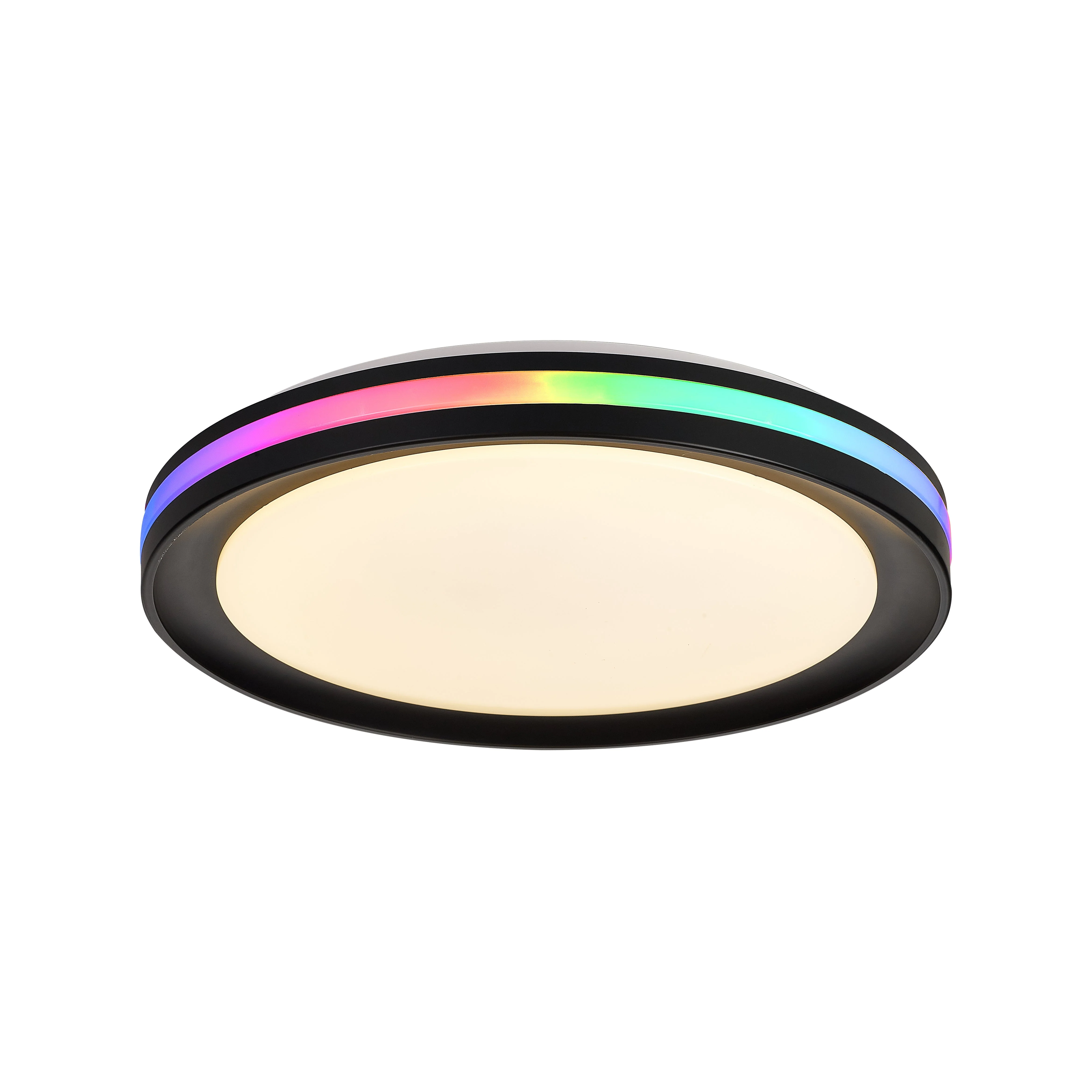 Gamer Ceiling 30W LED With Remote Control 3000K-6500K/RGB - Black/ White