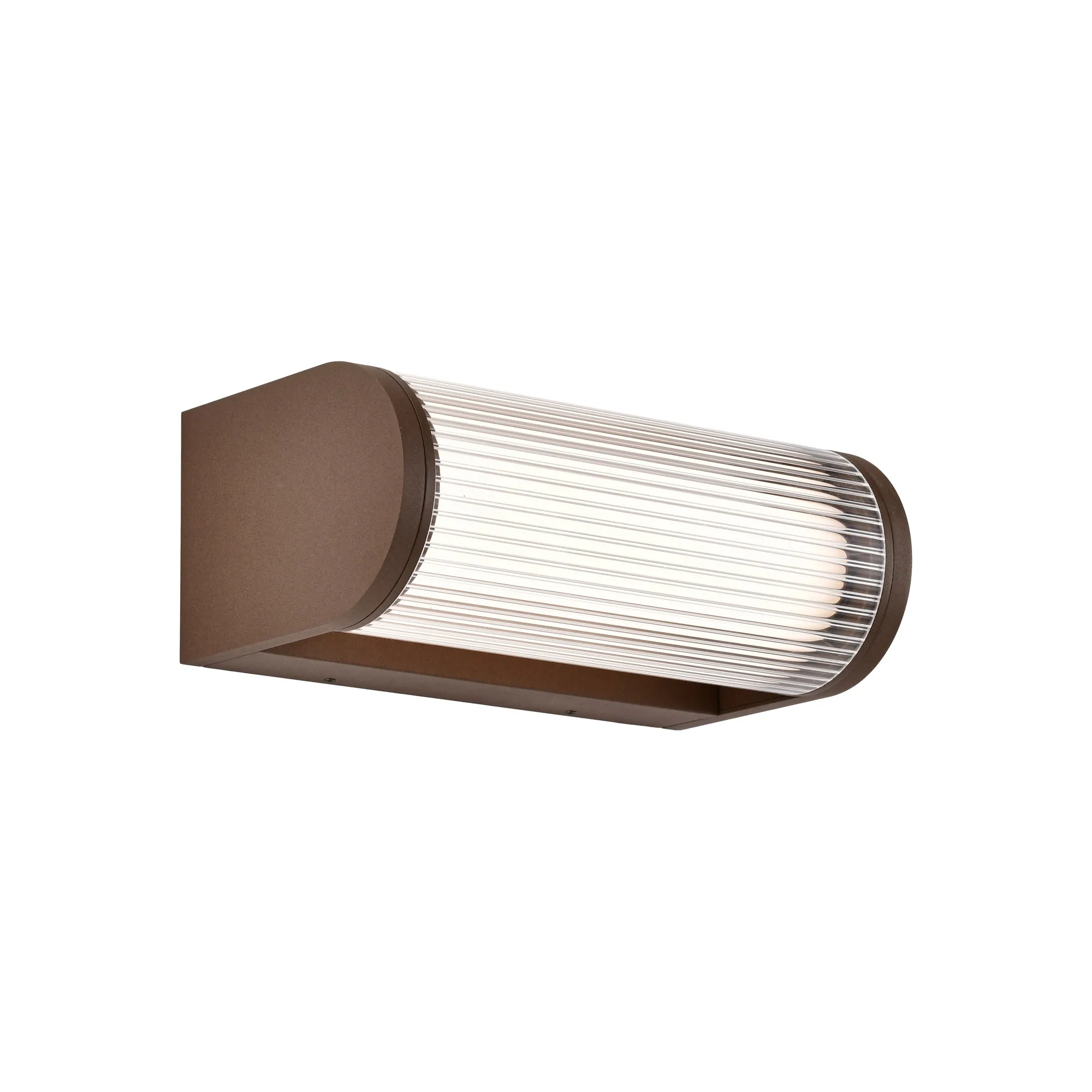 Gant Wall Light LED 3000K- Black/ Rust Brown Finish