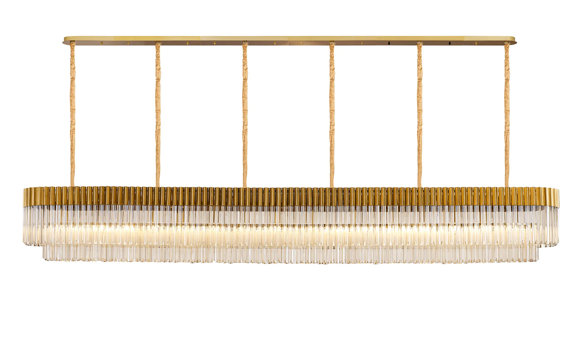 Georgia Linear Pendant, 9/10/ 13/16 Light - Matt Black/Brass/Polished Nickel - Image 75