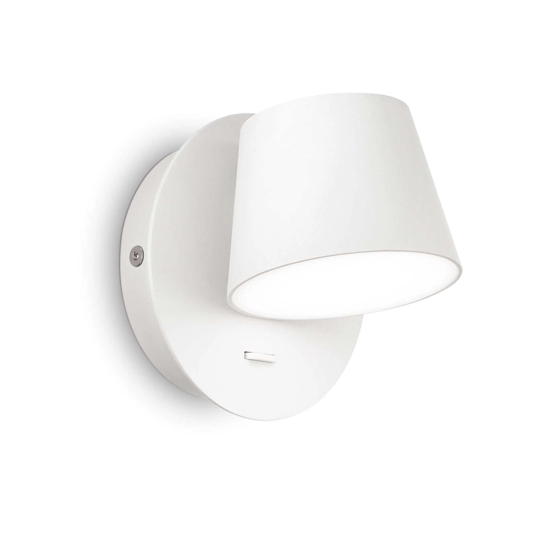 Gim Wall Light- White/Black Finish