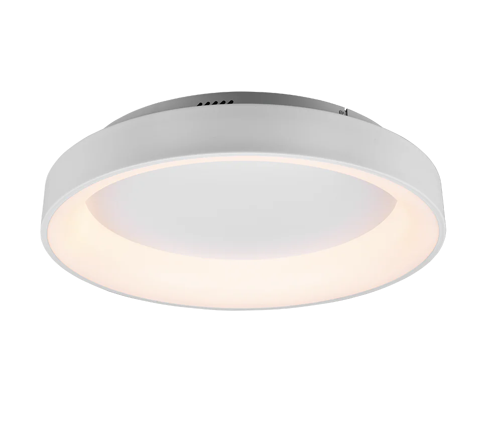 Girona 27/48W LED Flush Light - Black/White