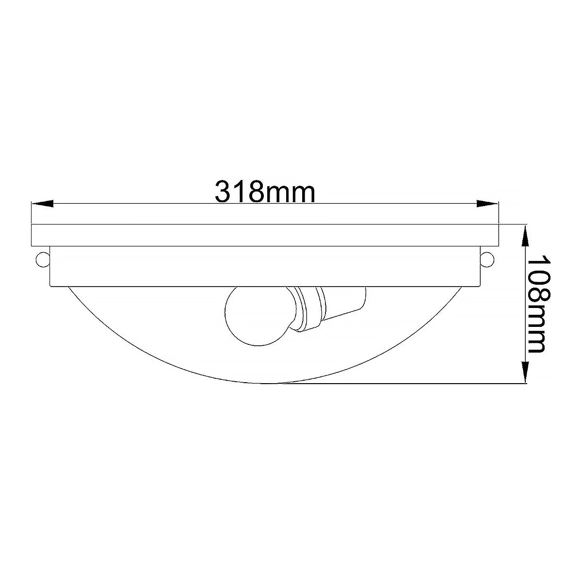 Gravity 2 Light Flush Light - Polished Chrome/Polished Nickel - Image 10