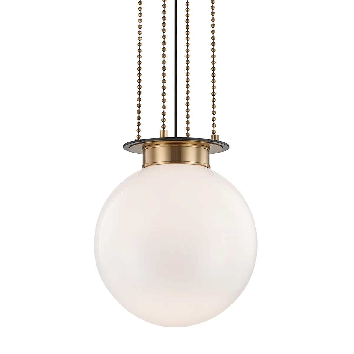 Gunther 1Lt Medium/Large Pendant - Old Bronze