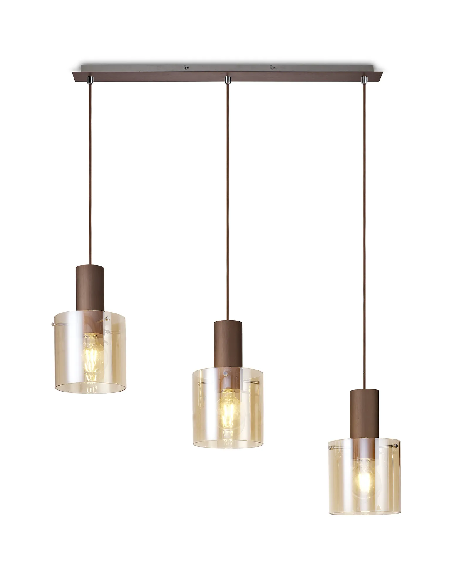 Hailey Linear Pendant, 3 Light Adjustable E27, - Various Finishes - Image 16