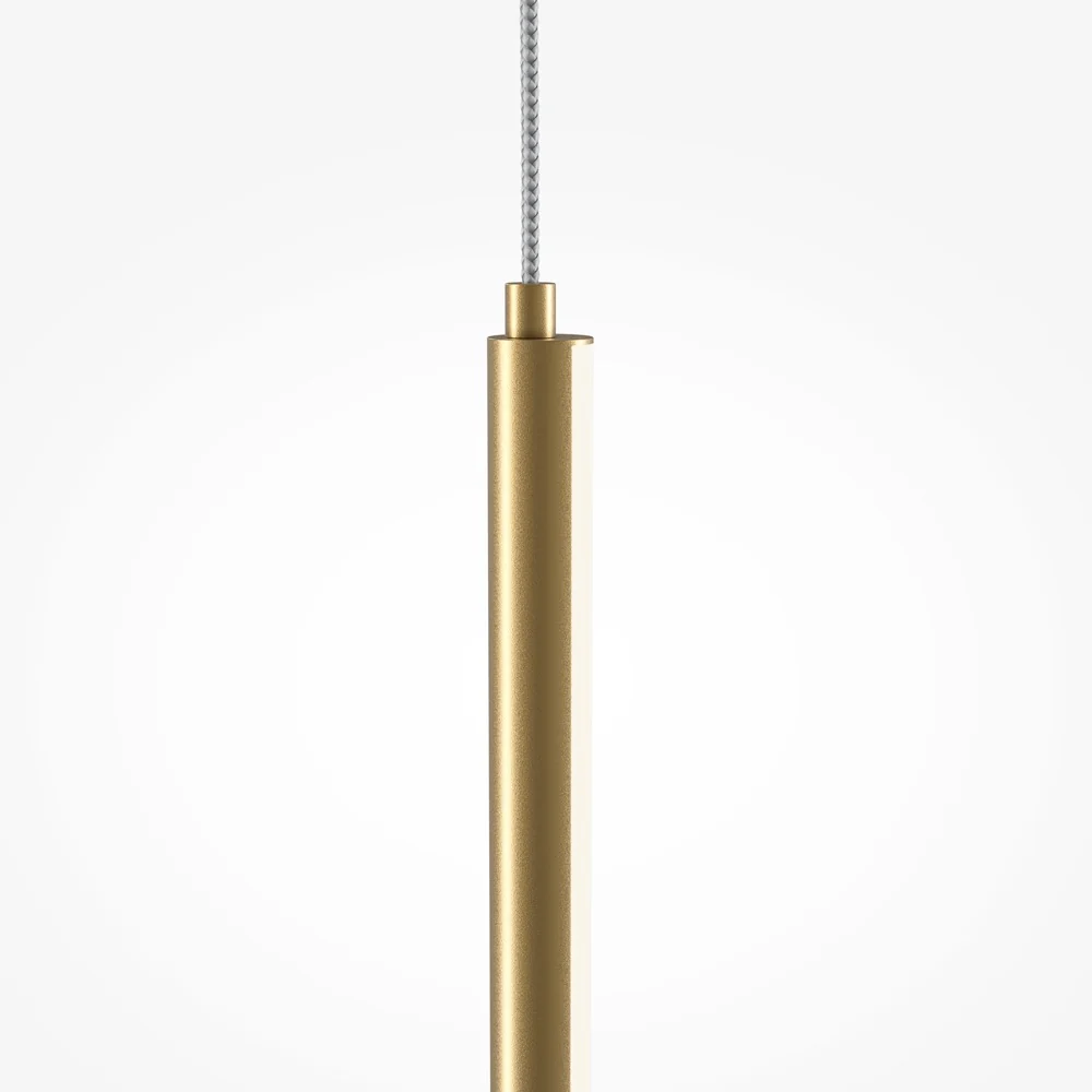 Halo Pendant Light- Black/ Brass - Image 8