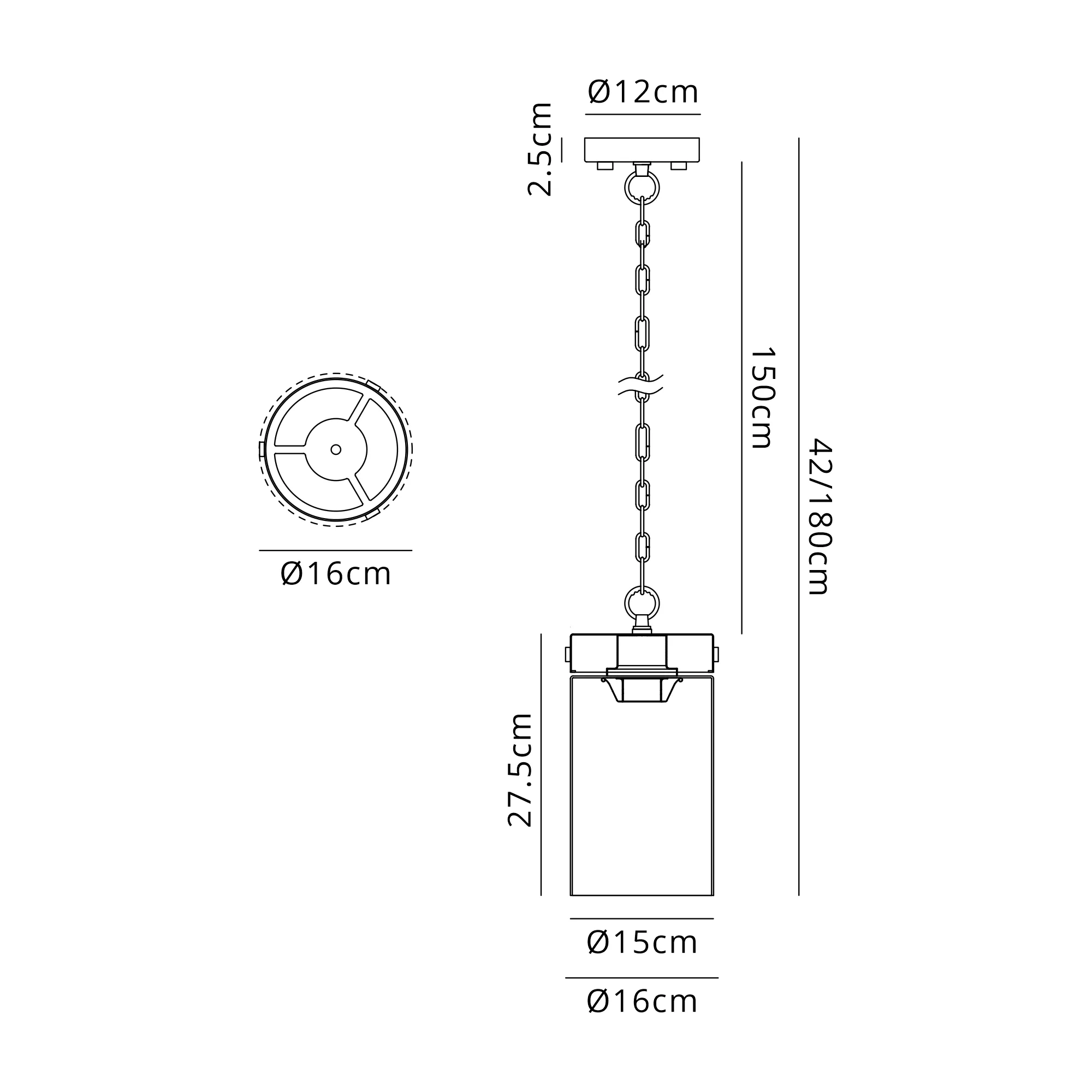 Halo Single Pendant- Various Finishes - Image 14