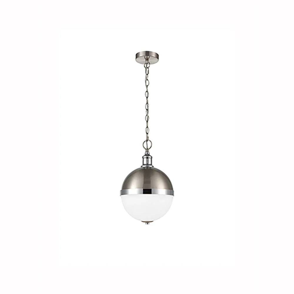 Hamish 2/3Lt Centre Ceiling Light - Chrome & Satin Nickel/Black & Gold Finish