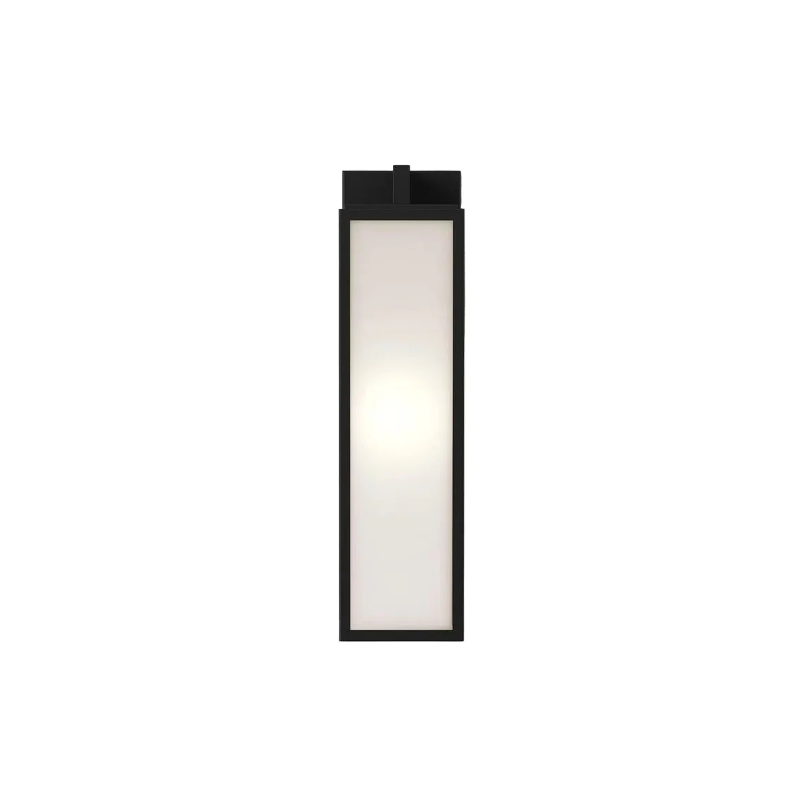 Harvard Lantern Outdoor Wall Light Fixture Glass Only - Frosted Finish