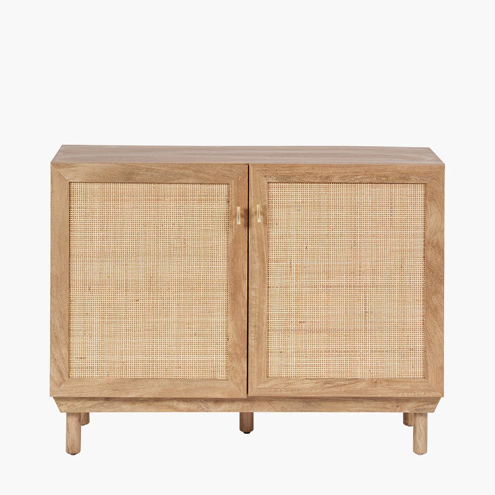 Henrik Natural Rattan 2 Door Cabinet