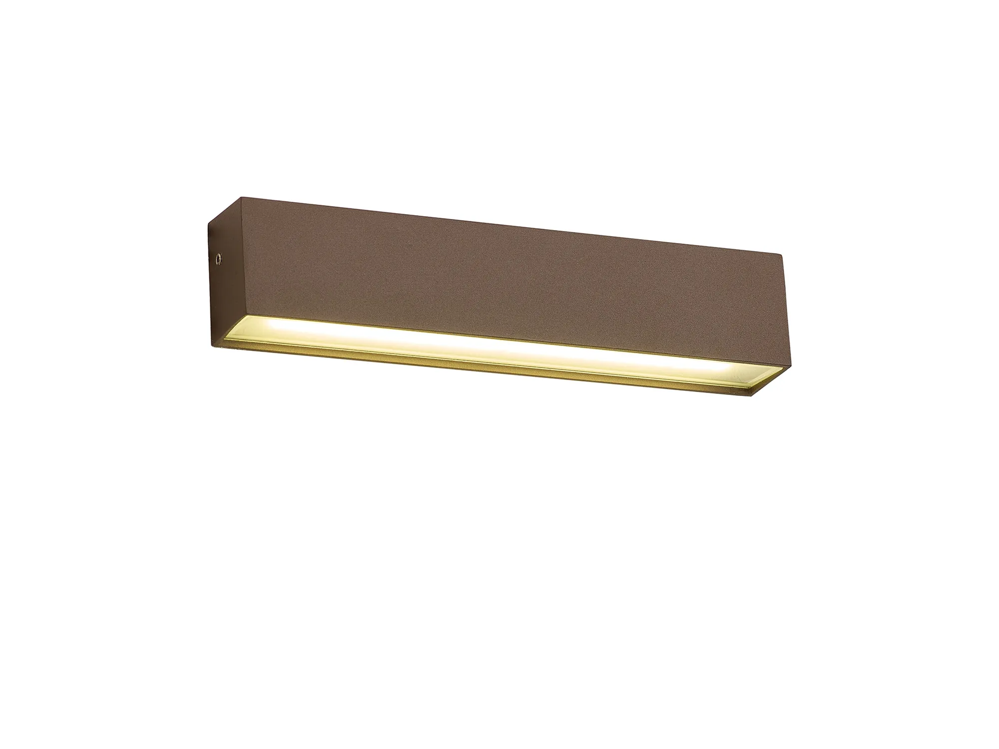 Henry IP65 LED Wall Light - Dark Brown/Grey/Black