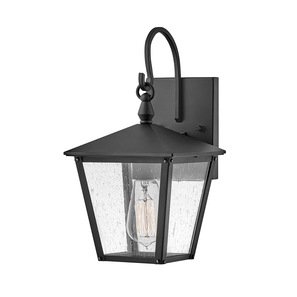 Huntersfield Small/Medium/Large Wall Lantern - Black Finish