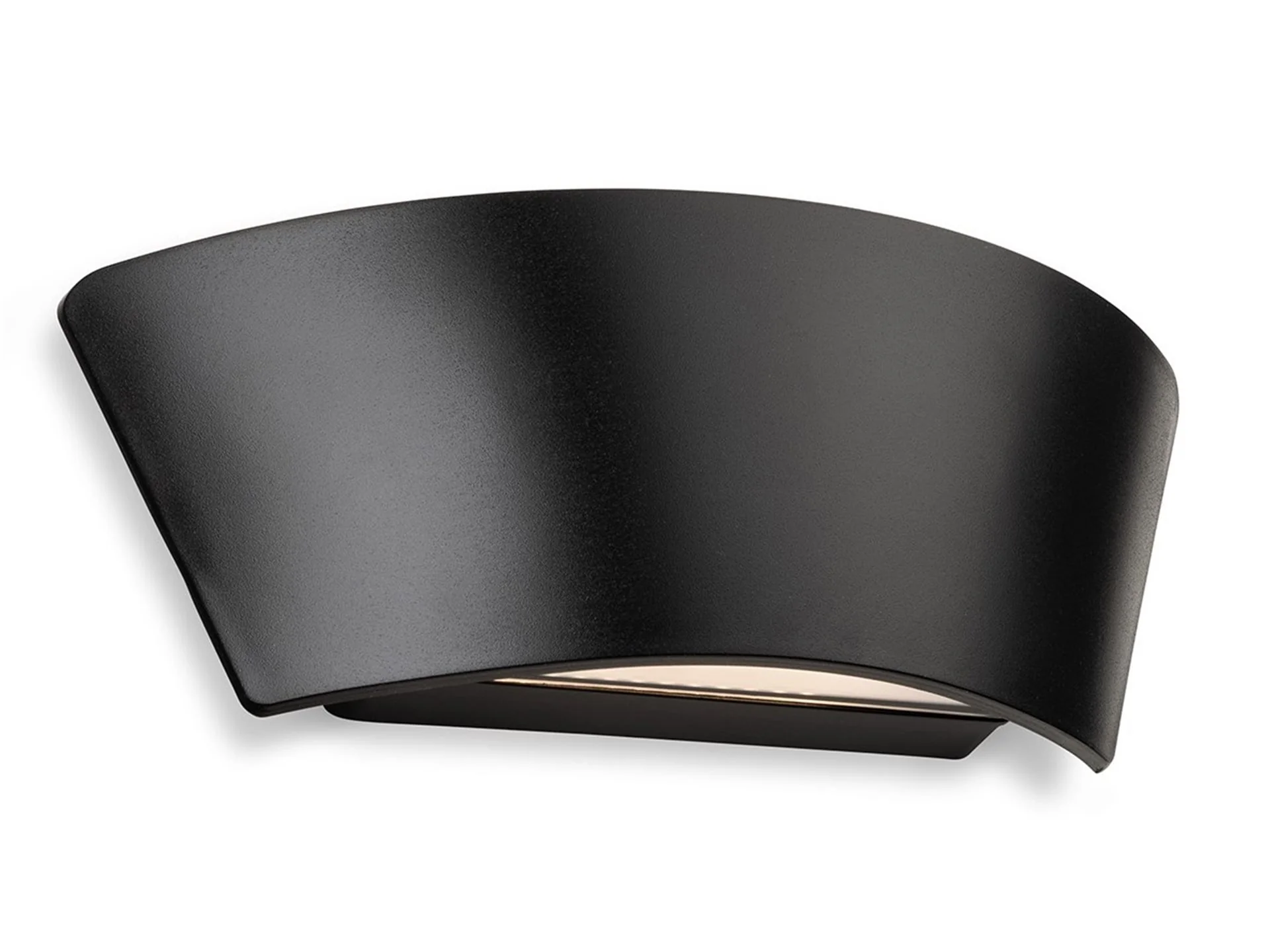 Ibiza LED Resin Wall Light- Black/ White Finish