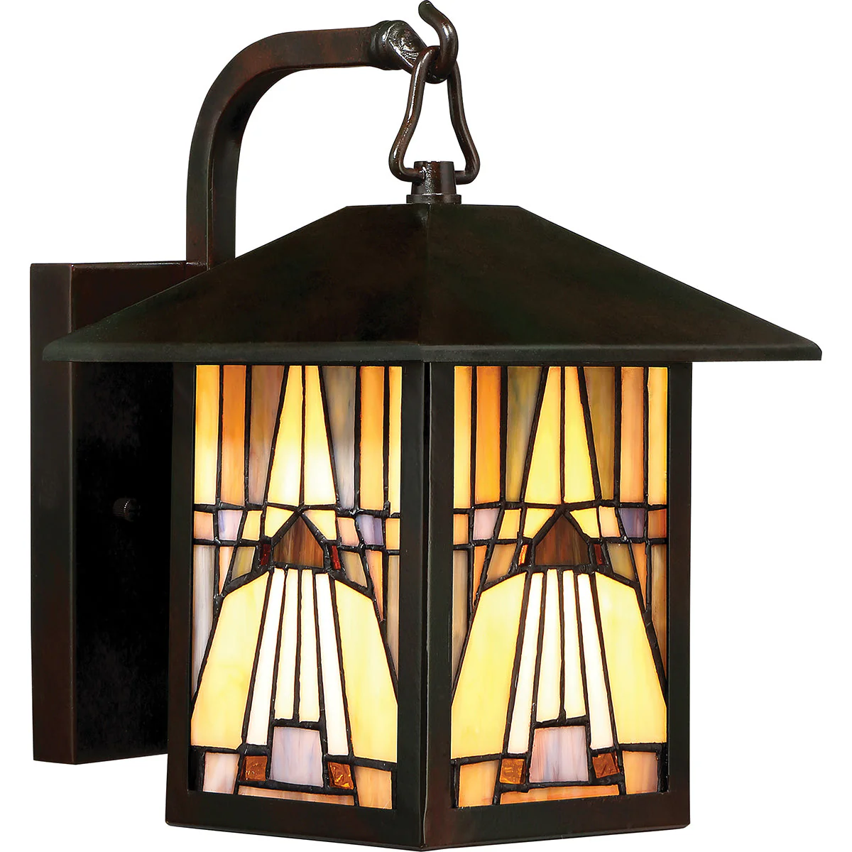 Inglenook Small/Medium Wall Lantern - Valiant Bronze Finish