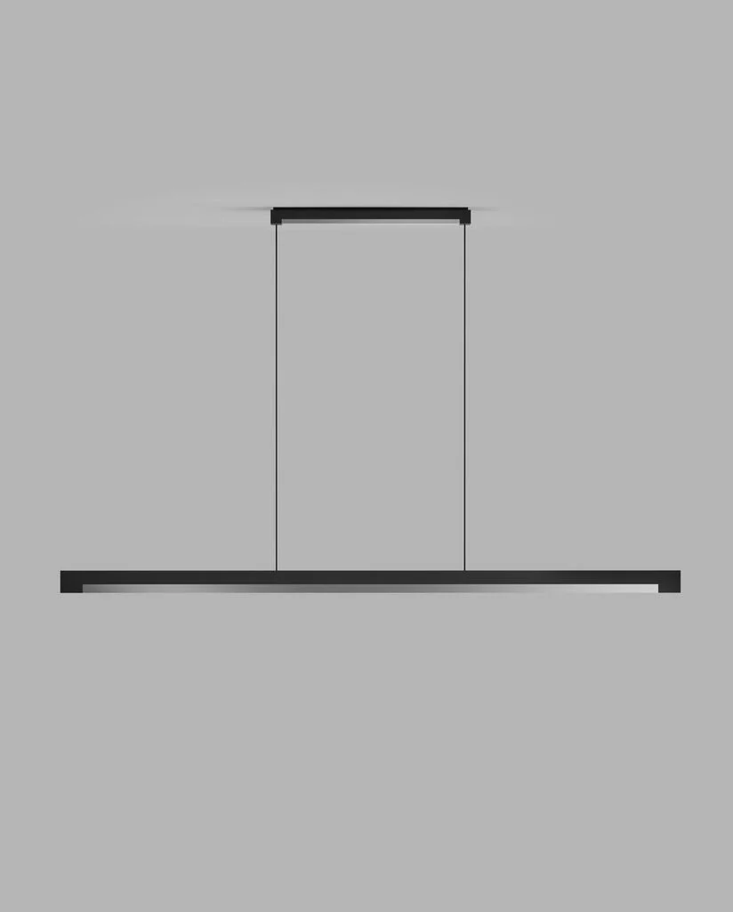 Inlay S1400/ S1900  Linear Pendant- Matt Black/Satin Gold & Silver - Image 10