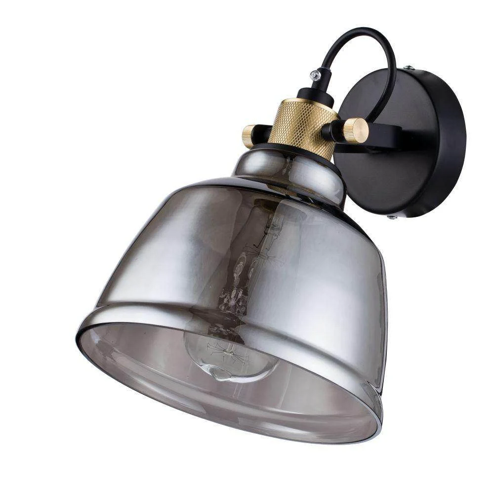 Irving Wall Lamp - Smoked/Amber - Image 2