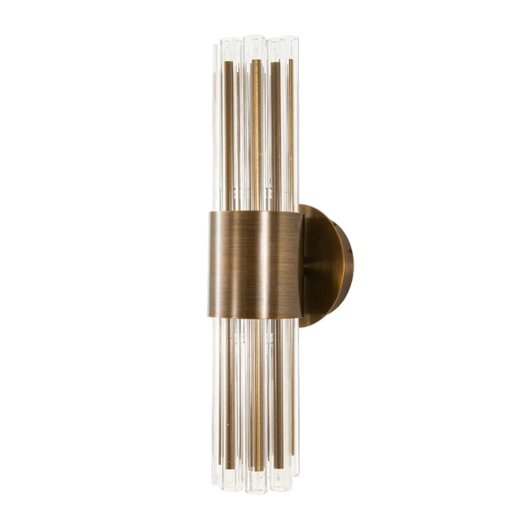 Colmar Brass/Nickel Finish Wall Lamp G9