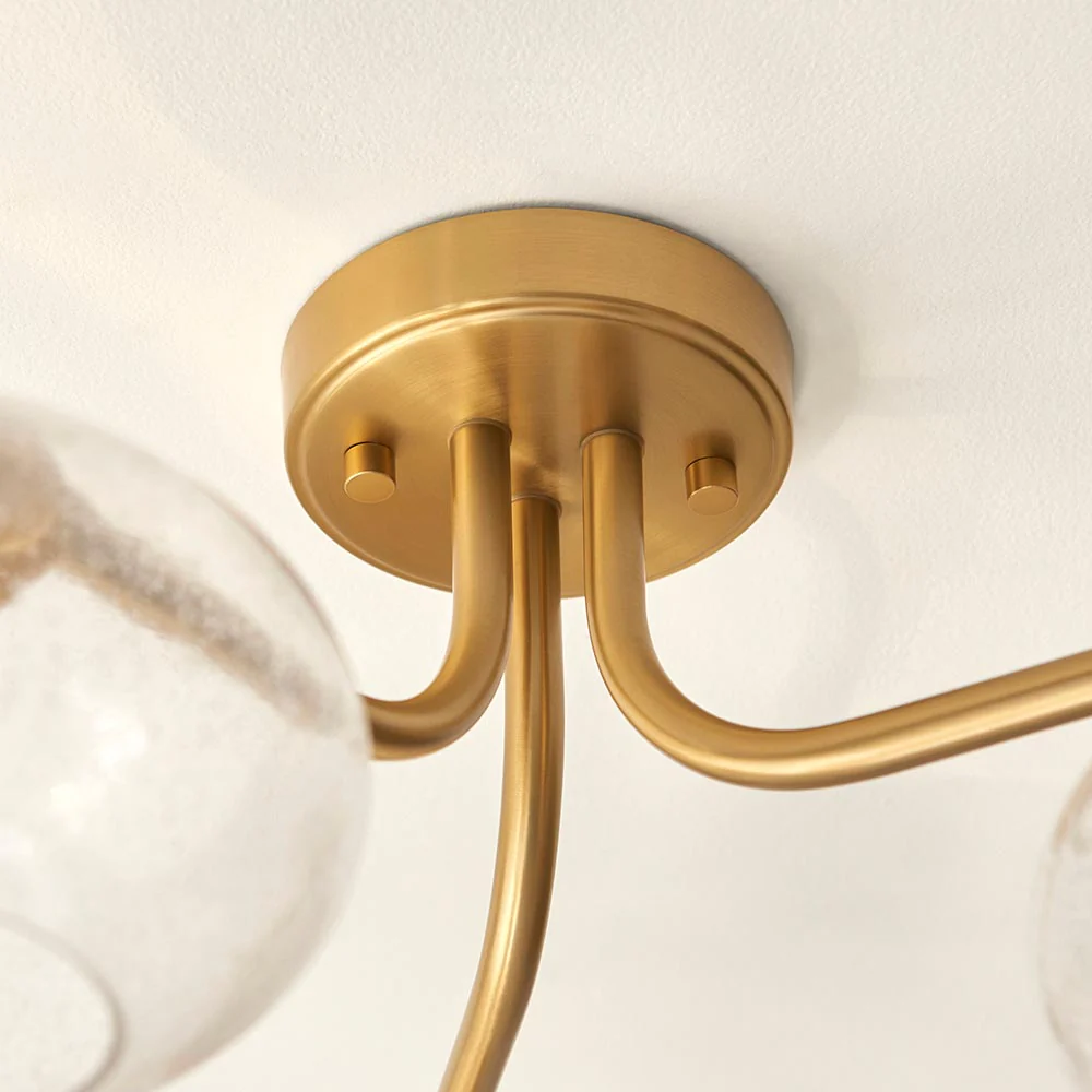 Jacob 3Lt/ 5Lt Semi Flush Ceiling Light - Image 6