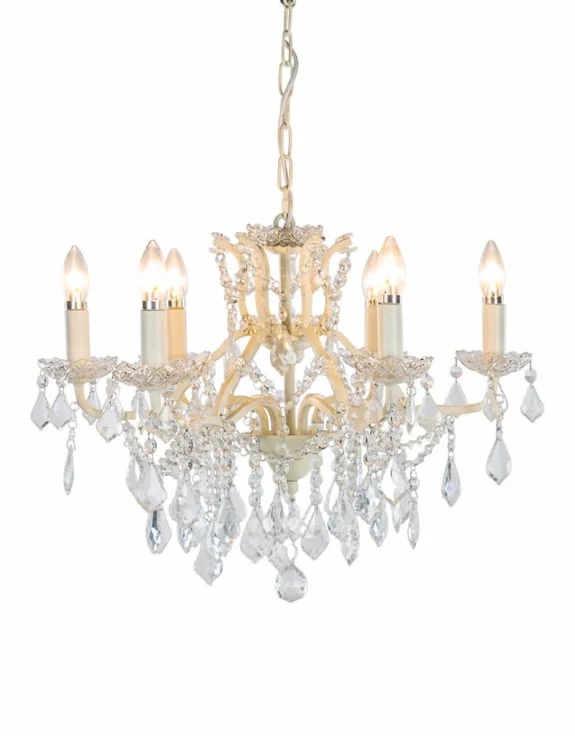 Jasmine 6/8/12Lt Chandelier Light - Various Finishes