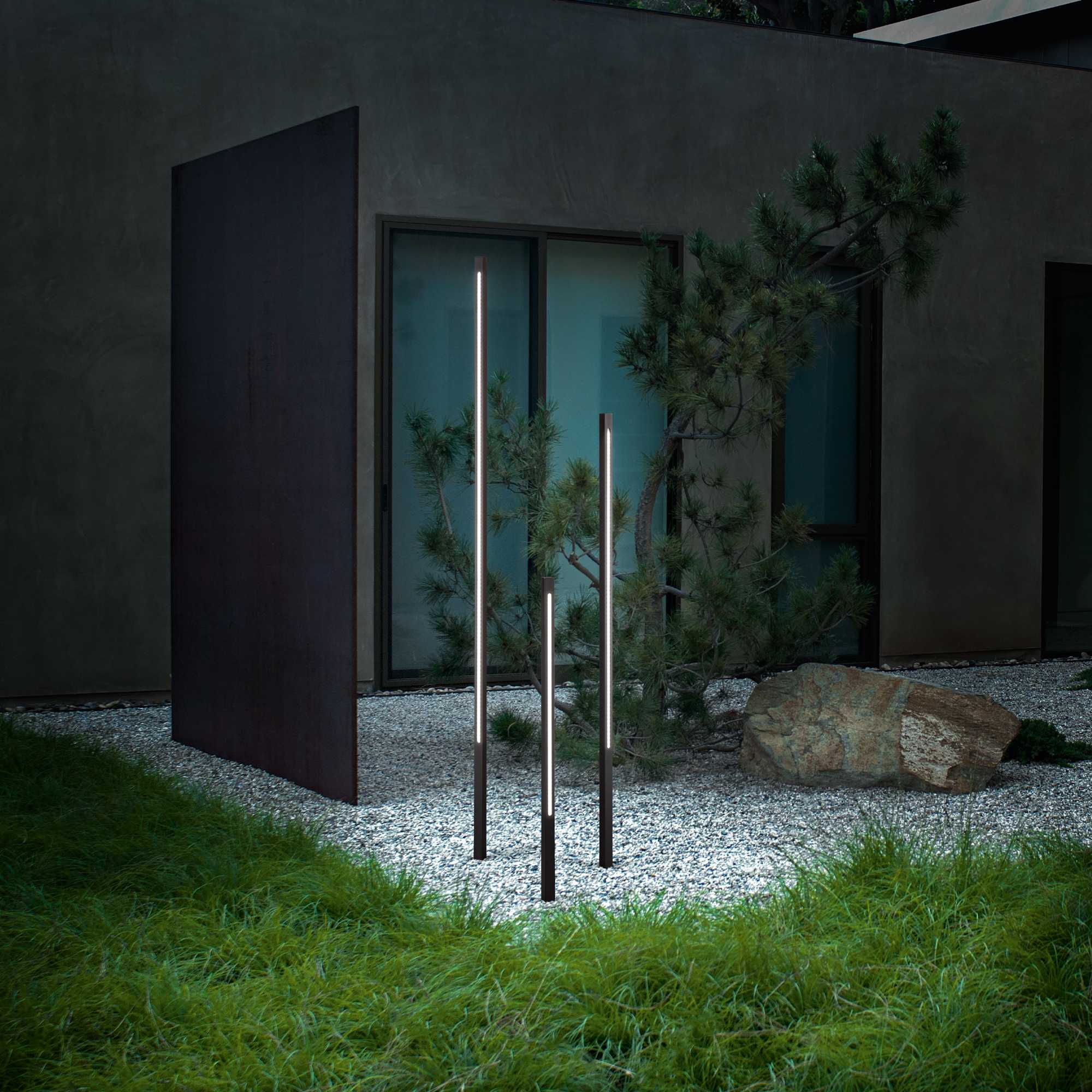 Jedi Bollard Small/Medium/Large - Anthracite/Black Finish - Image 8