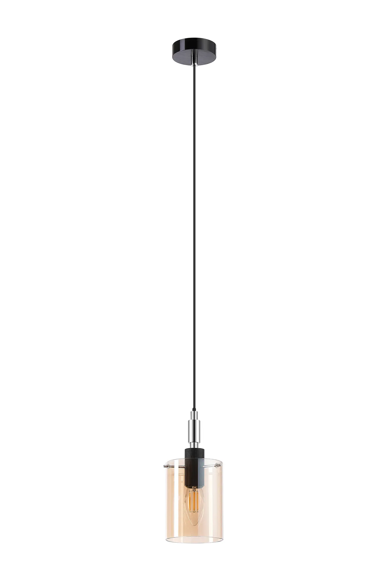Karlo IP44 Single4 Pendant Light- Various Glass Finishes - Image 14