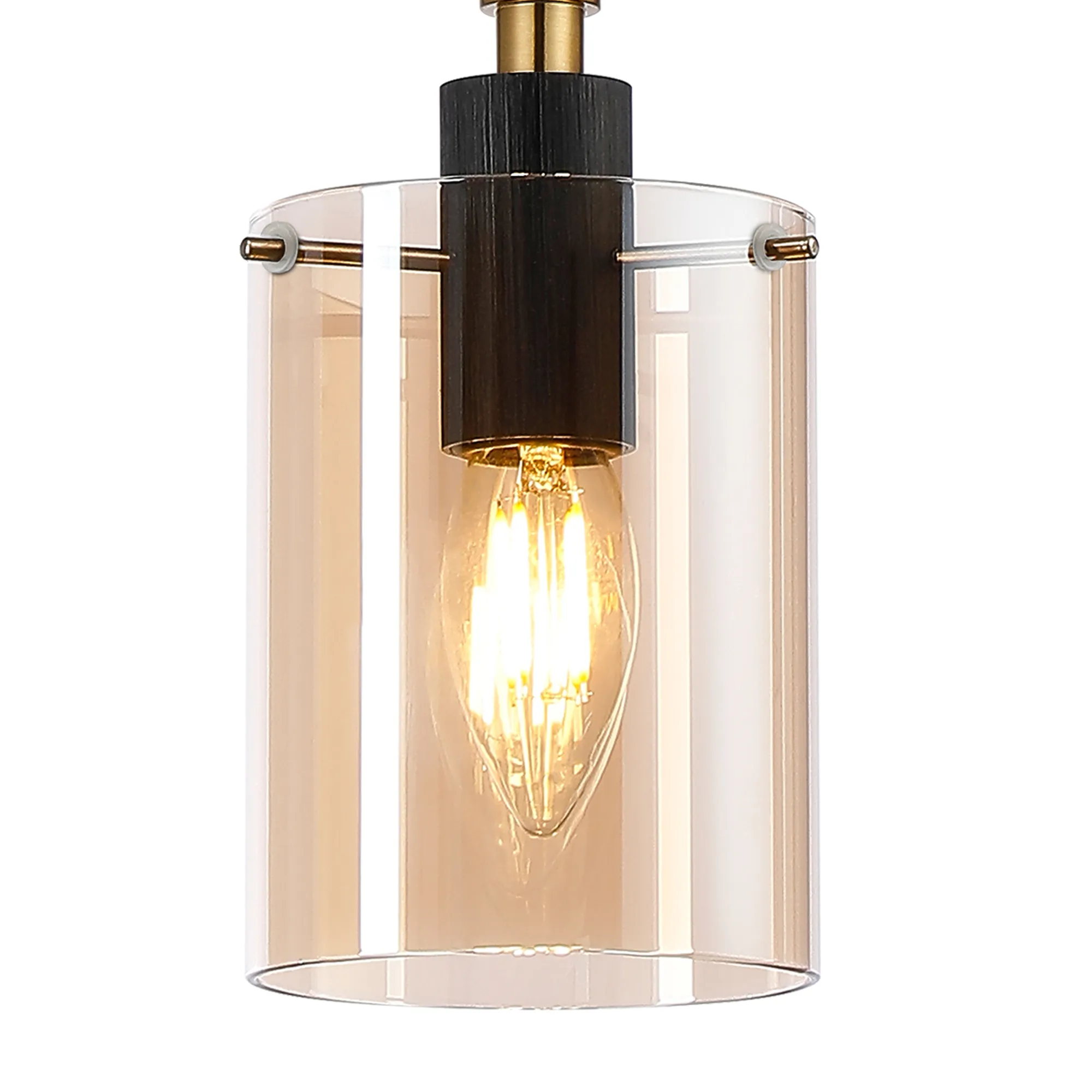 Karlo IP44 Single4 Pendant Light- Various Glass Finishes - Image 23