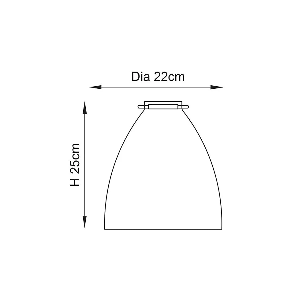Kasia 1lt Easyfit Pendant  (Shade Only) - Promotional Offer - Image 4