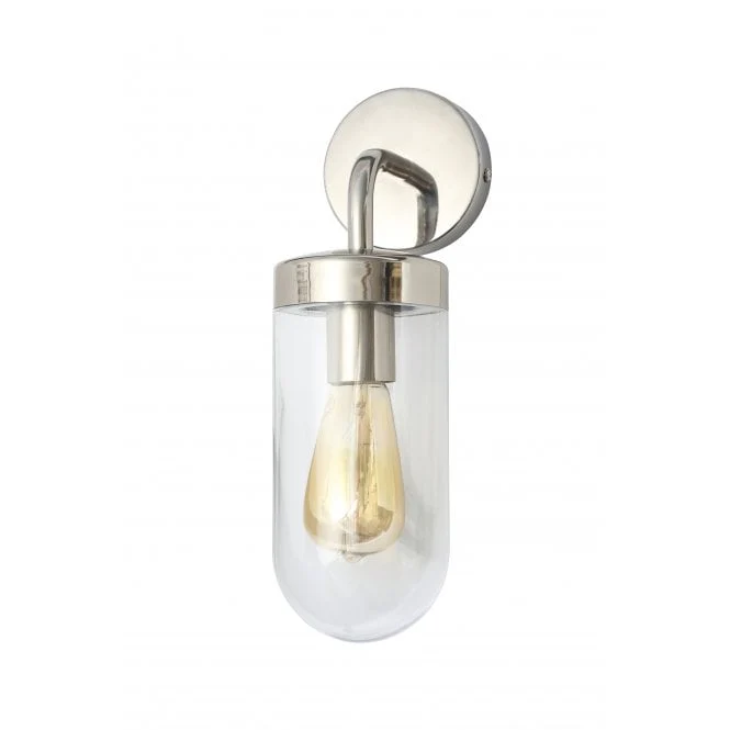 Kew Outdoor Wall Light Polished Stainless Steel - Promotional Offer