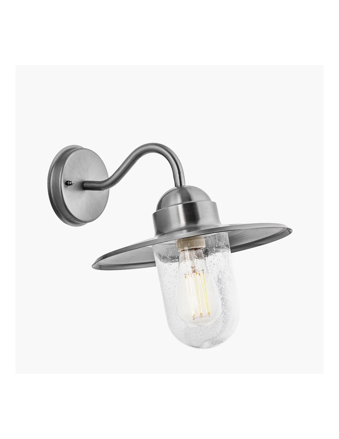 Kian 25W exterior Wall Fixture - Galvanised Finish