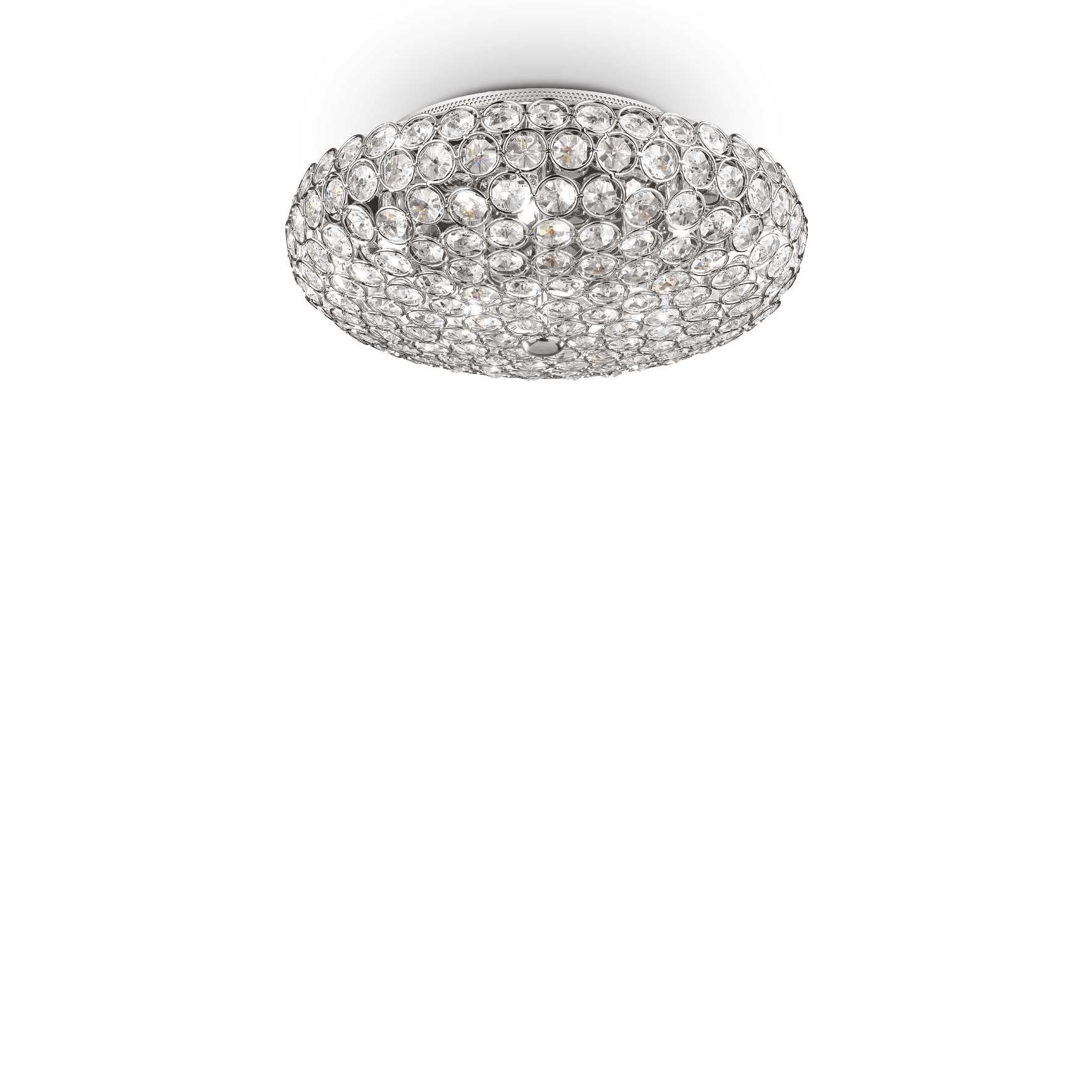 King Flush Light 3/5/9Lt - Chrome/Gold Finish - Image 3