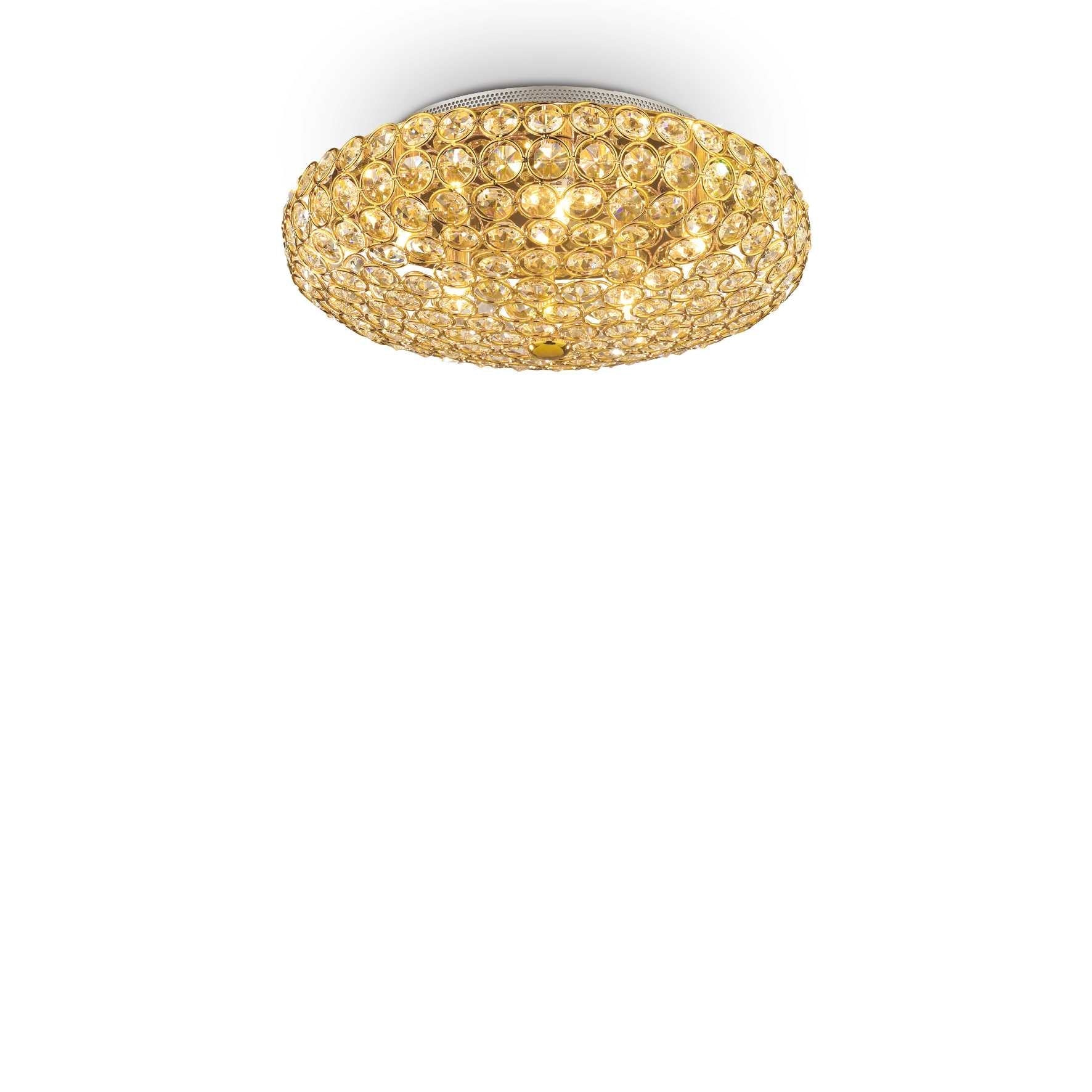 King Flush Light 3/5/9Lt - Chrome/Gold Finish - Image 4