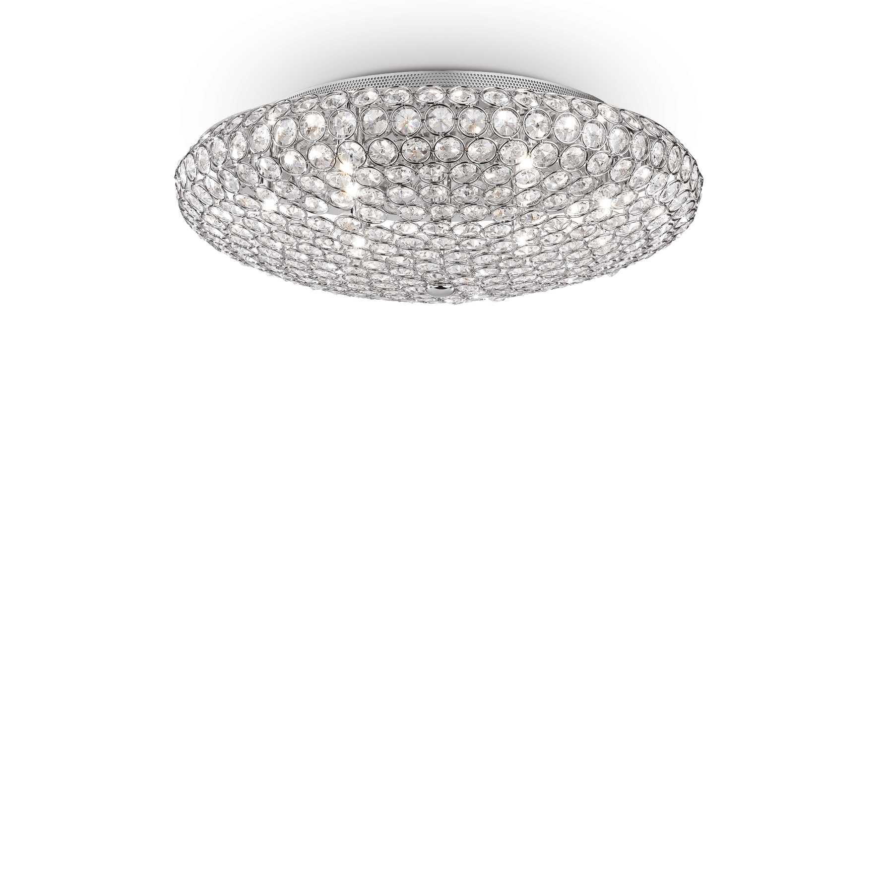 King Flush Light 3/5/9Lt - Chrome/Gold Finish - Image 5