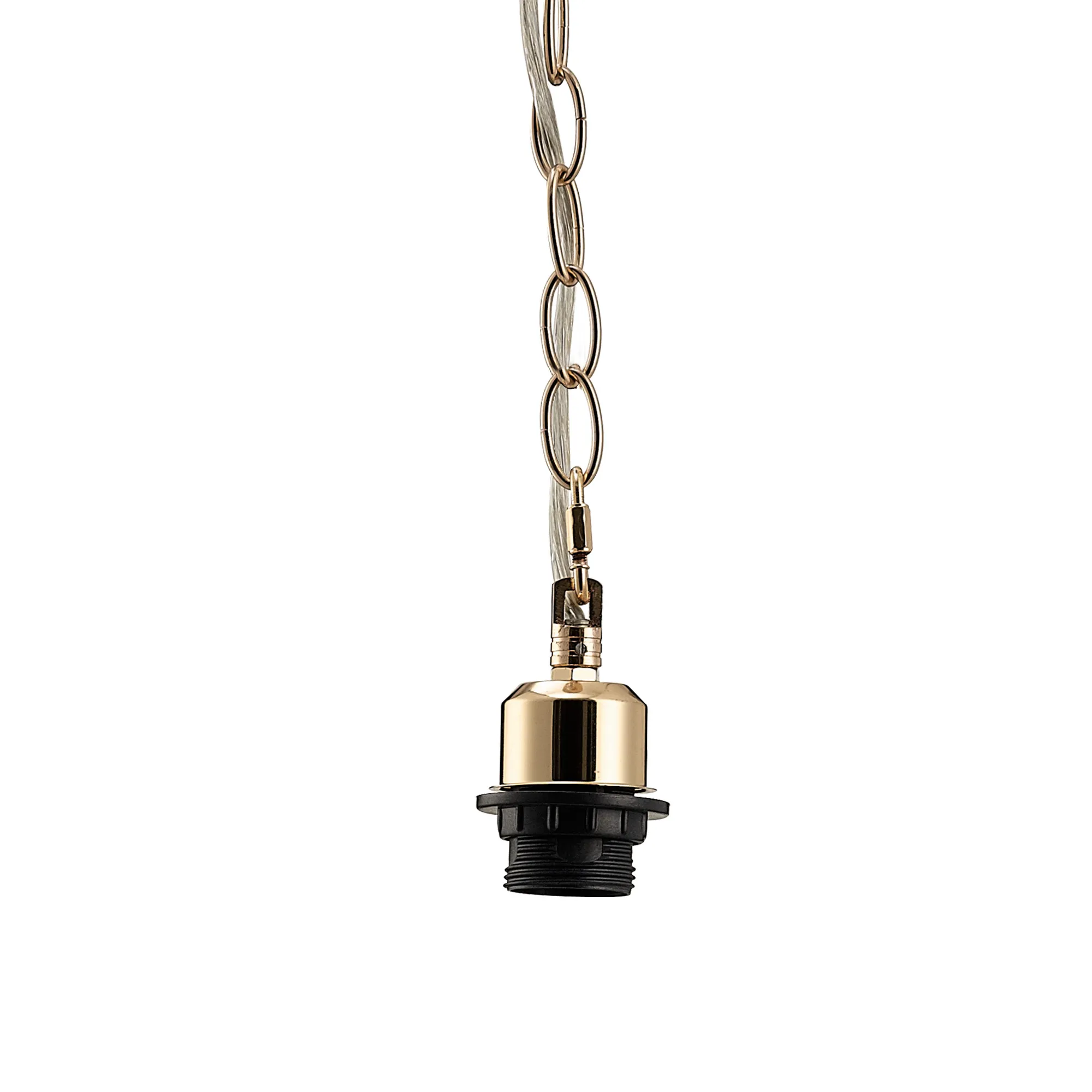 Kudo 12cm Electrical 1 Light Pendant Suspension Kit  E27 (Maximum Load 5kg)- Various Finishes - Image 10