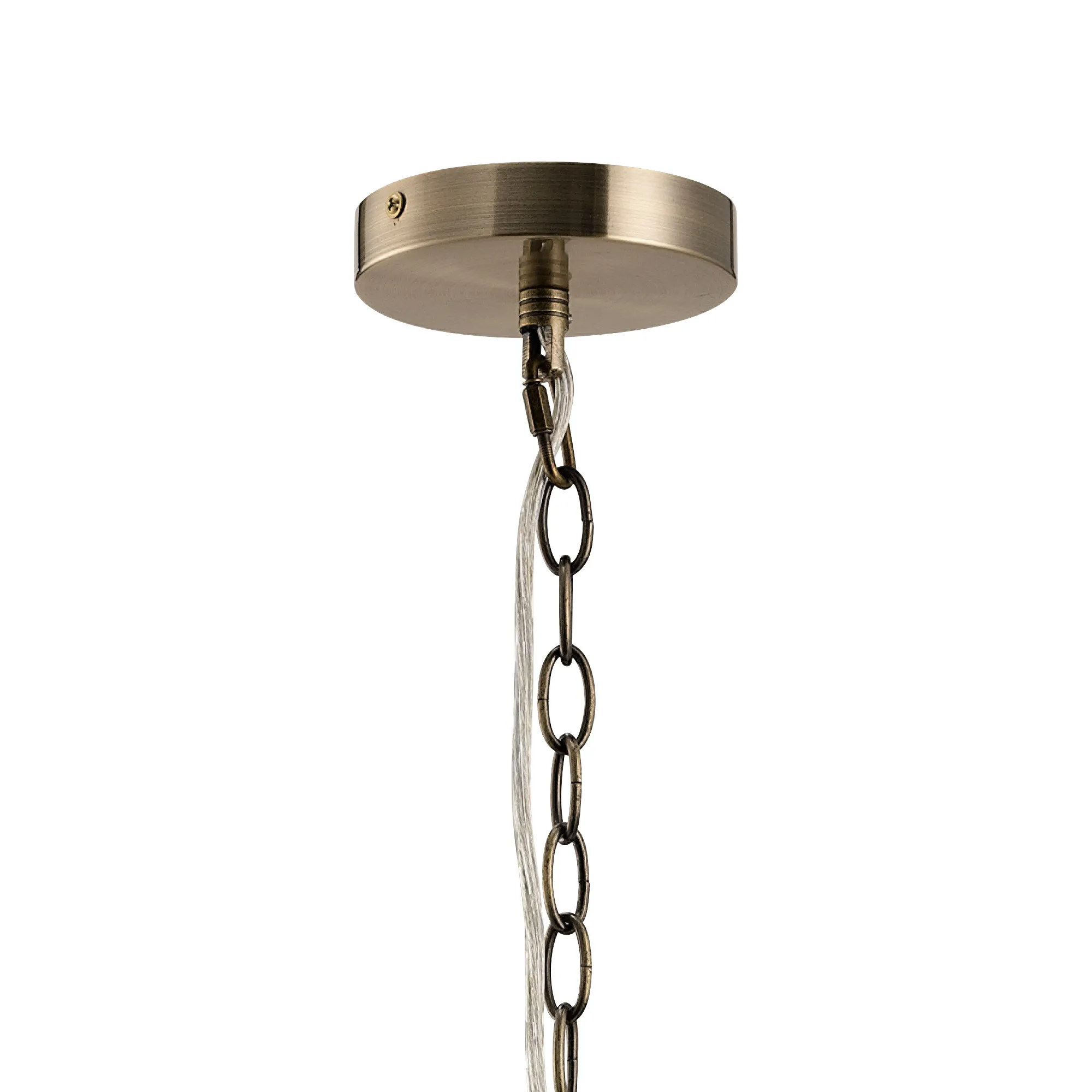 Kudo 12cm Electrical 1 Light Pendant Suspension Kit  E27 (Maximum Load 5kg)- Various Finishes - Image 13