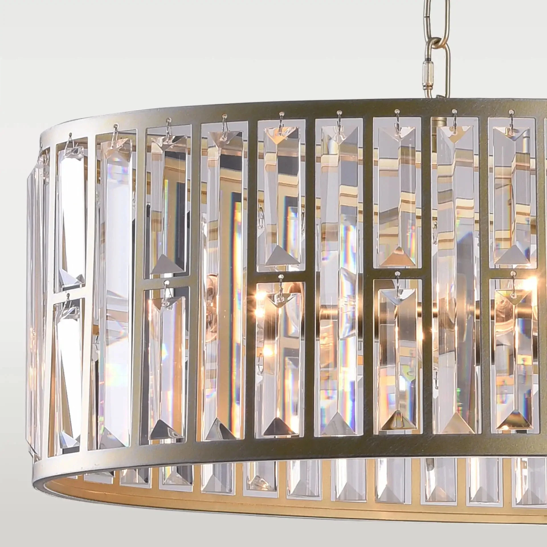 Kyiv 6Lt Ceiling Light - Champagne Finish - Image 2